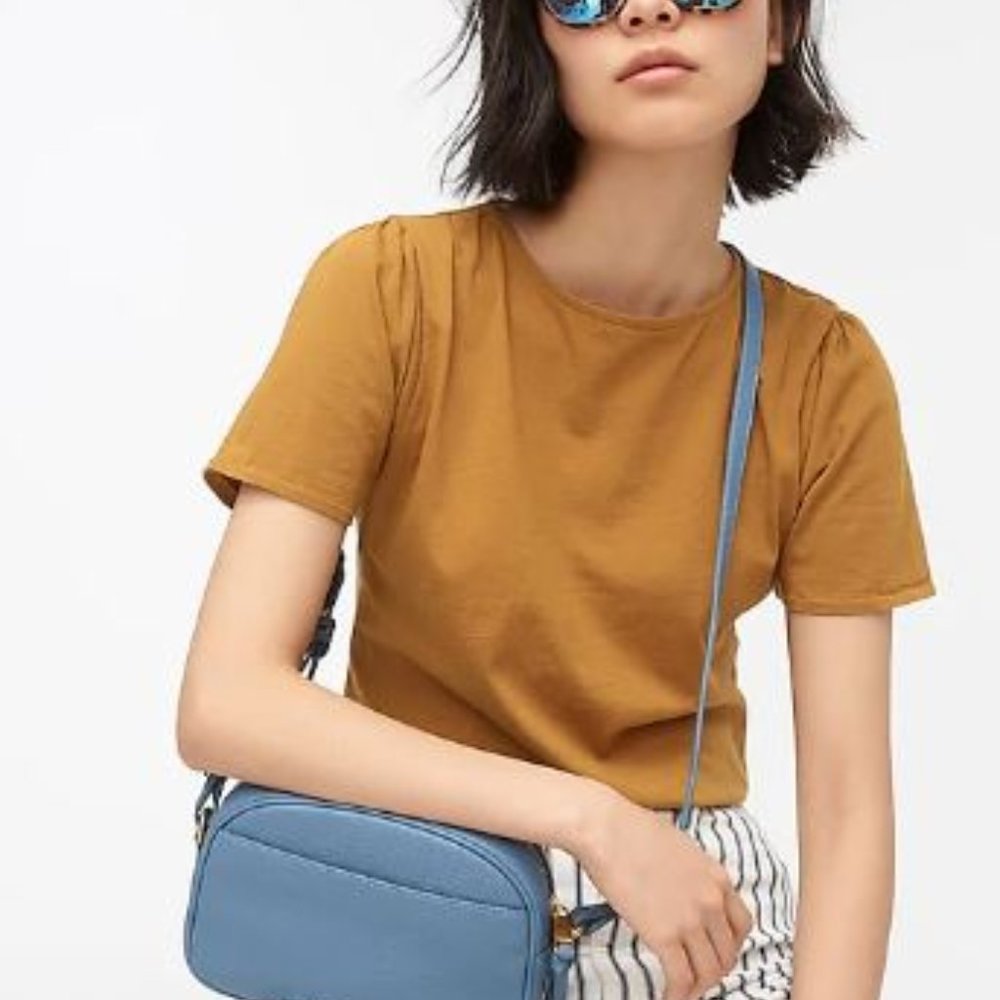 J. CREW PUFF SLEEVE TEE